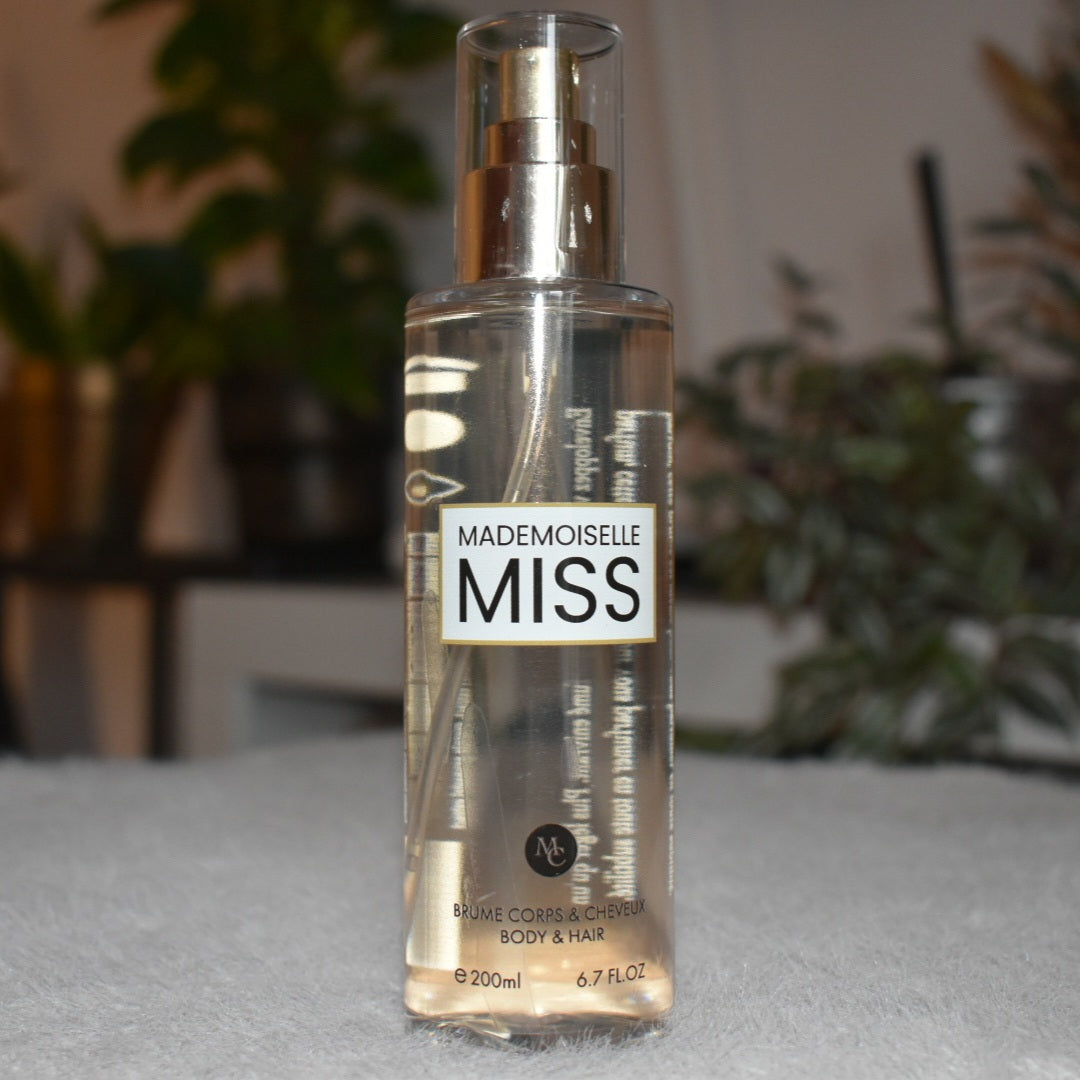 Brume corps et cheveux -Mademoiselle Miss