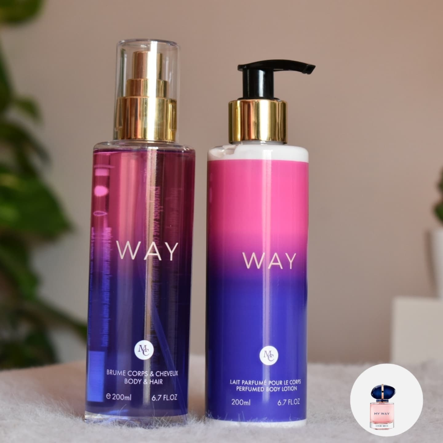 Duo : Brume & Lait pour le corps _ way