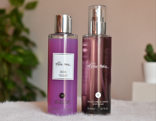 Duo : Gel douche & Brume _ Robe noire