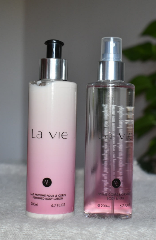 Duo : Brume & Lait pour le corps _ La vie est Belle