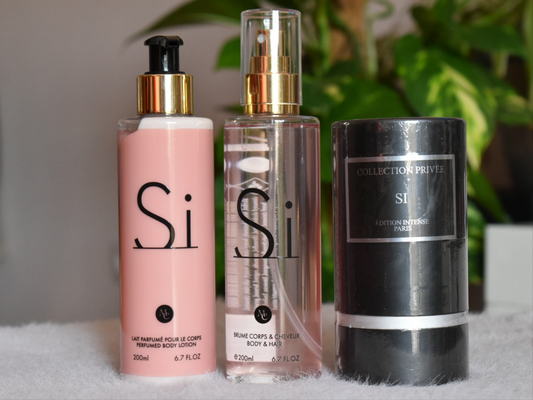 Trio: Parfum + Lait parfumé + Brume _ Sì