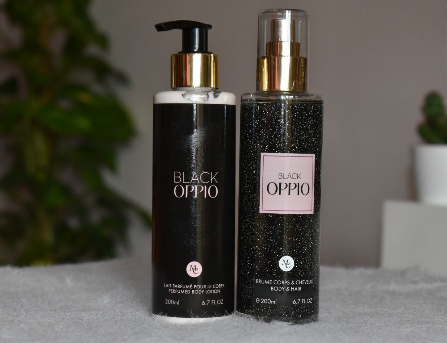 Duo : Brume & Lait pour le corps _ black oppio