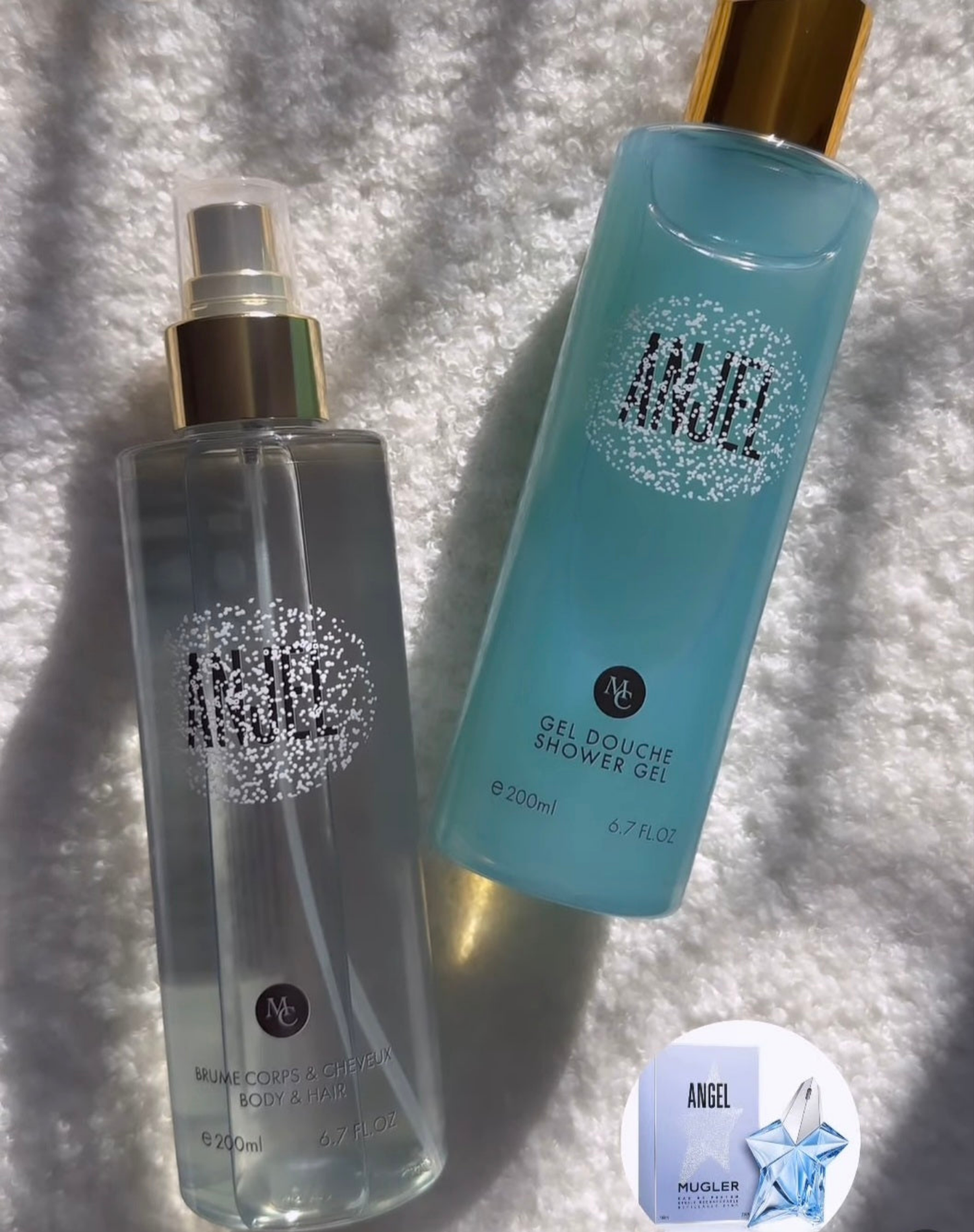 Duo : Gel douche & Brume _ Angel