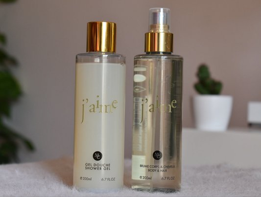 Duo : Gel douche Brume _ J'aime
