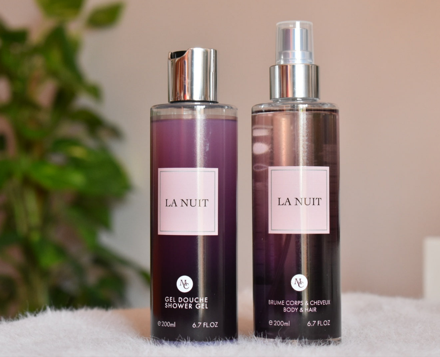 Duo : Gel douche & Brume _ La nuit