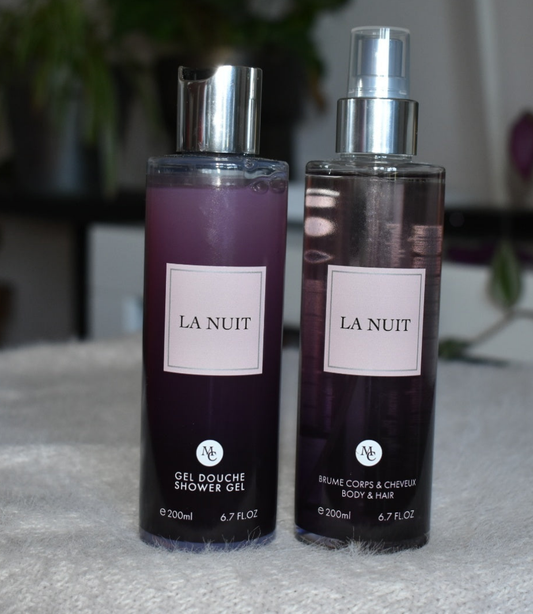 Duo : Gel douche & Brume La nuit trésor de Lancôme