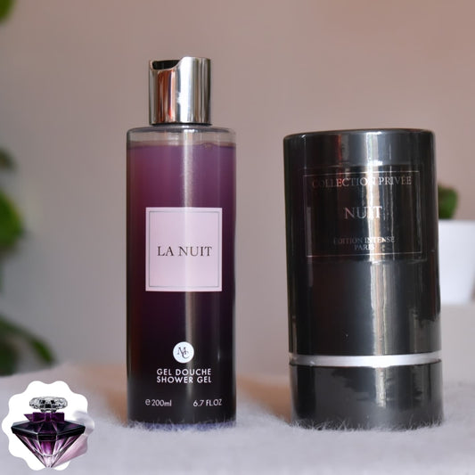 Duo : Parfum & Gel douche _ La nuit