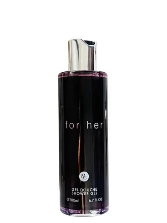 Gel douche parfumé inspiré For Her de Narciso Rodríguez