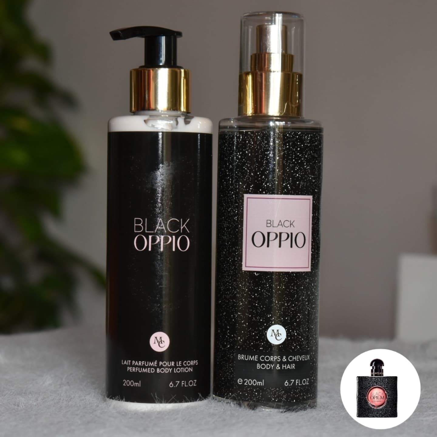 Duo : Brume & Lait pour le corps _ black oppio