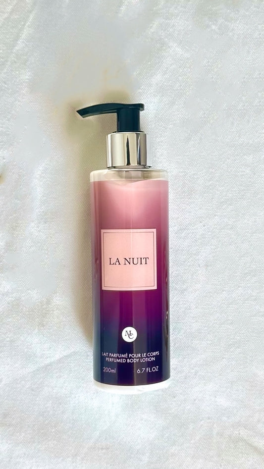Lait corporel parfumé inspiré de la Nuit Trésor de Lancôme